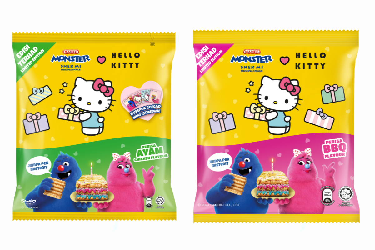 Mamee Monster ♡ Hello Kitty family packs