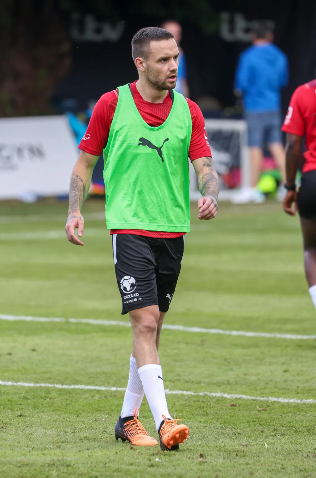 Liam Payne during Soccer Aid for Unicef Training Session at Champneys Tring on 10 June 2022