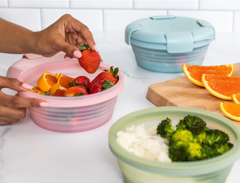 Stojo Translucent Salad Bowl