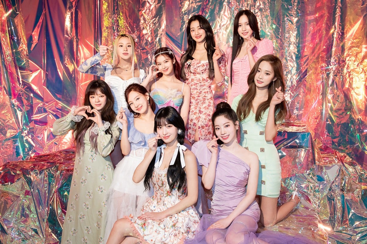 TWICE is the definition of pastel and girly