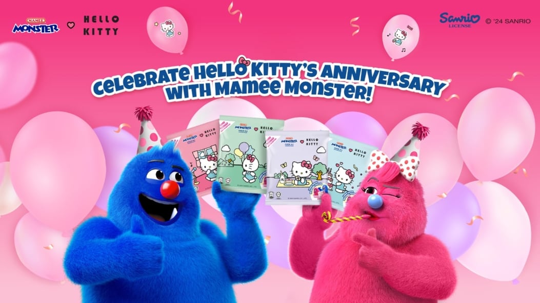 This New Mamee Monster x Hello Kitty Collab Comes With A 'Hidden