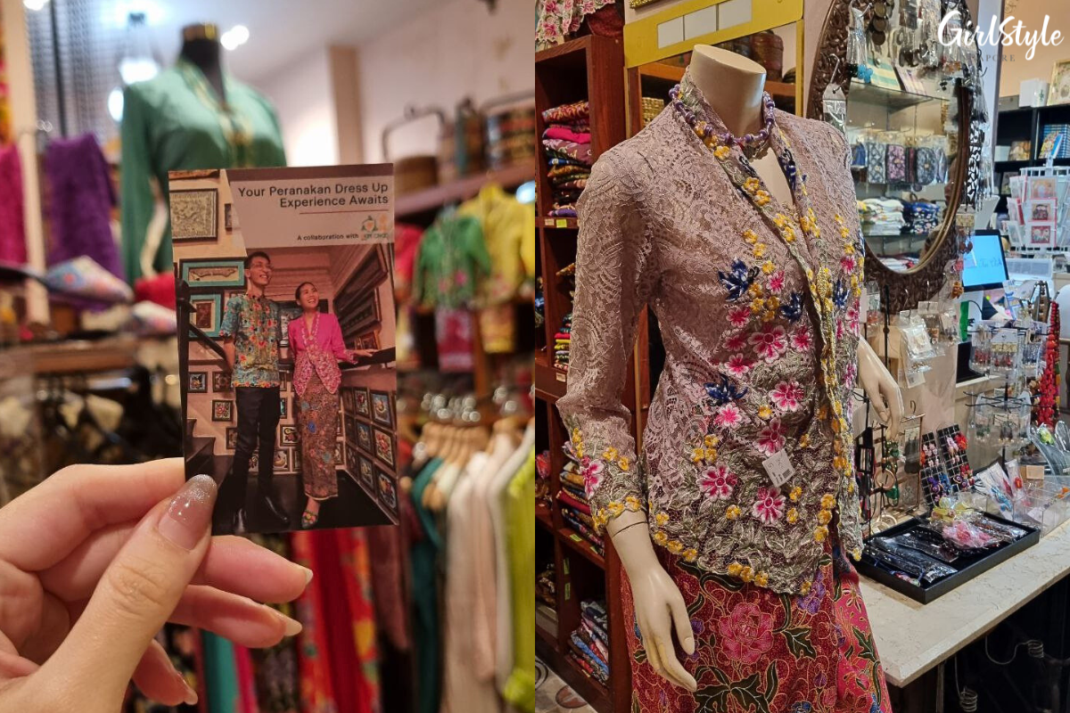 Peranakan dress-up at Rumah Kim Choo