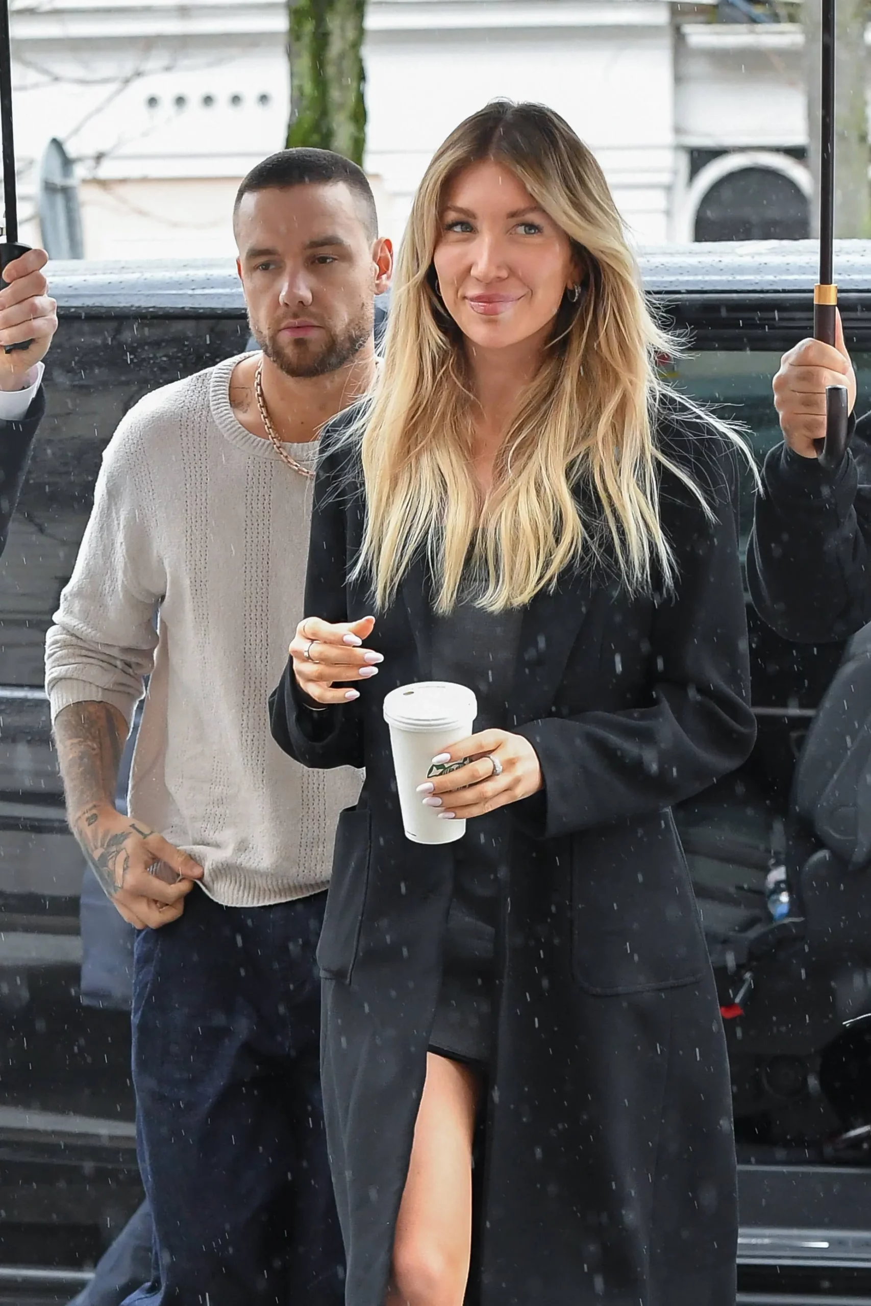 Liam Payne Kate Cassidy in Paris on March 2024