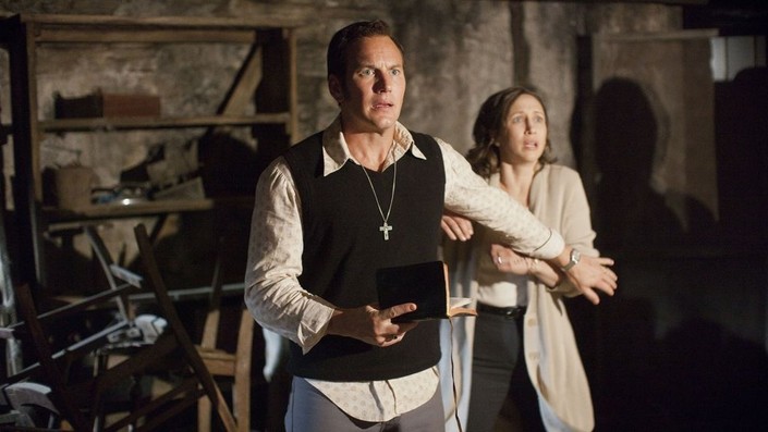 Vera Farmiga and Patrick Wilson in 'The Conjuring'