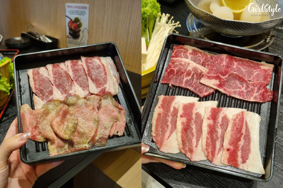 Meat options (included in hotpot set)