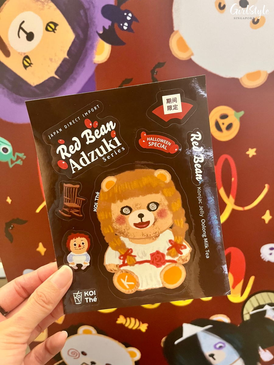 Free KOI Halloween sticker - BB Annabelle