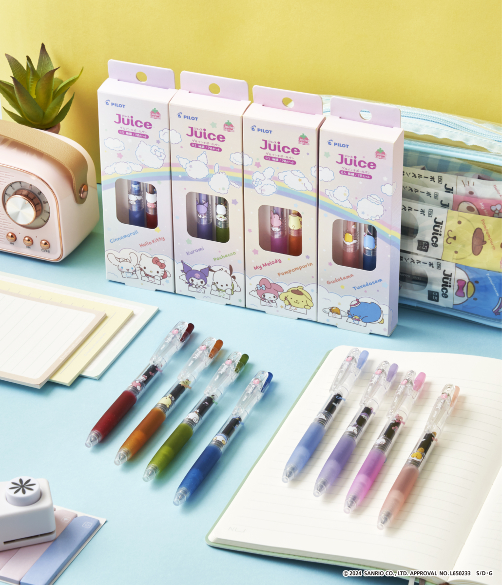 Sanrio-themed Pilot Juice pens