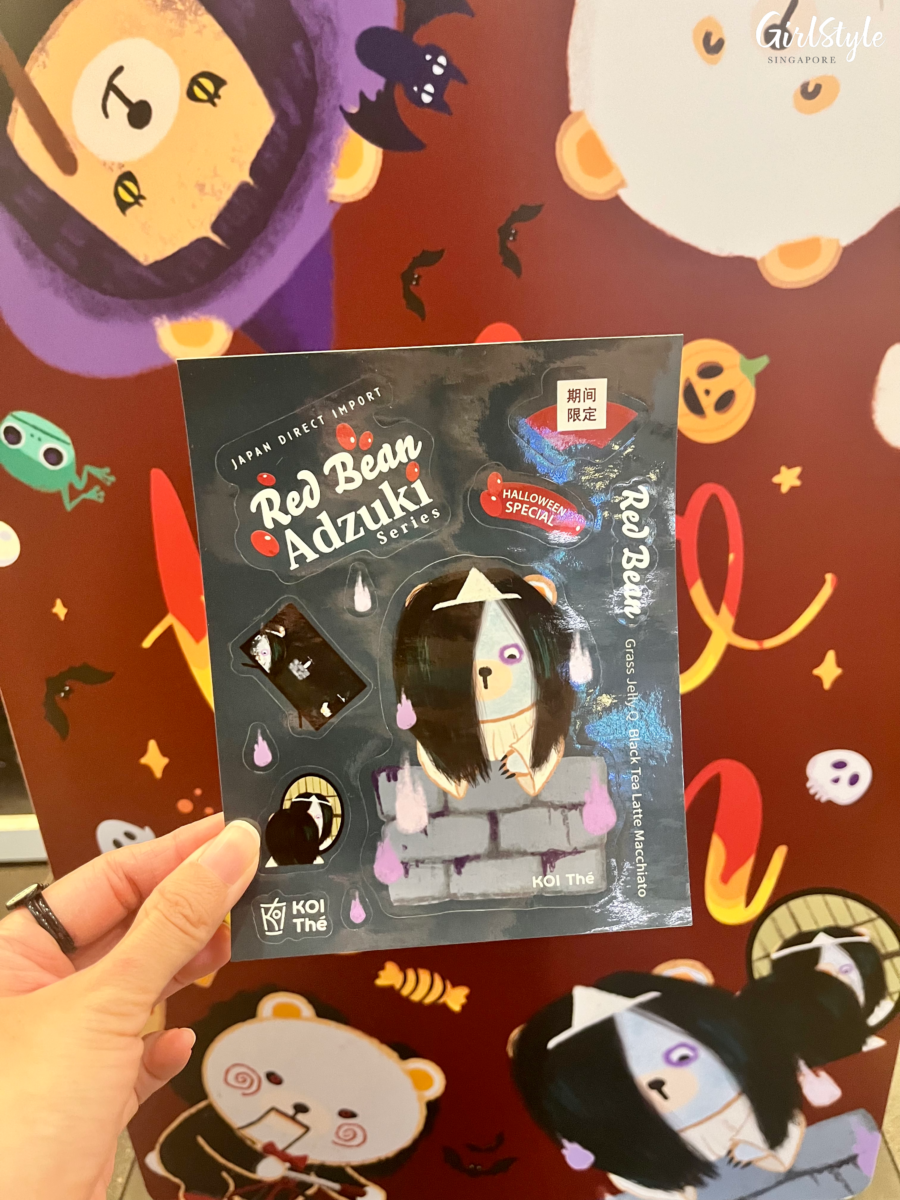 Free KOI Halloween sticker - BB Sadako