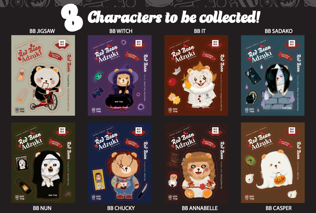 Free KOI Halloween stickers