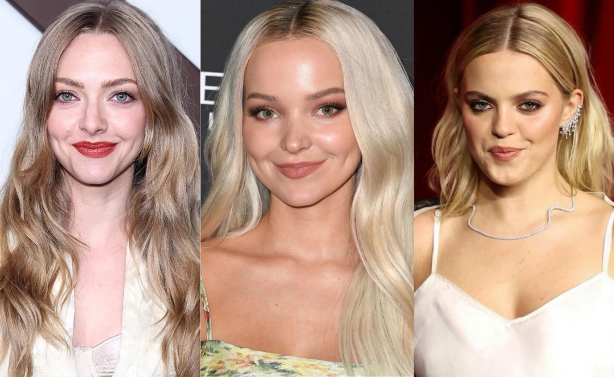 From left: Amanda Seyfried, Dove Cameron, Reneé Rapp