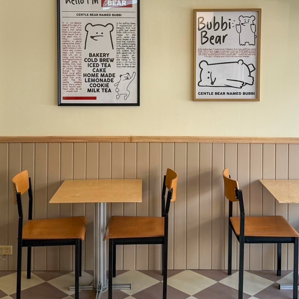 Bubbibear Cafe in Bangkok