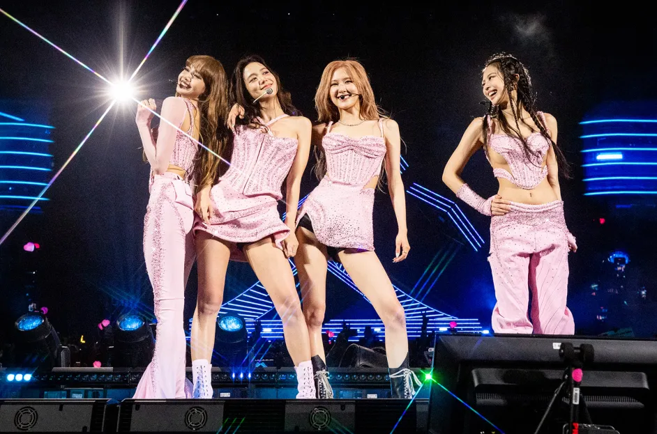 BLACKPINK's Lisa, Jisoo, Rosé and Jennie performed onstage at the 2023 Coachella Valley Music and Arts Festival on 22 April 2023