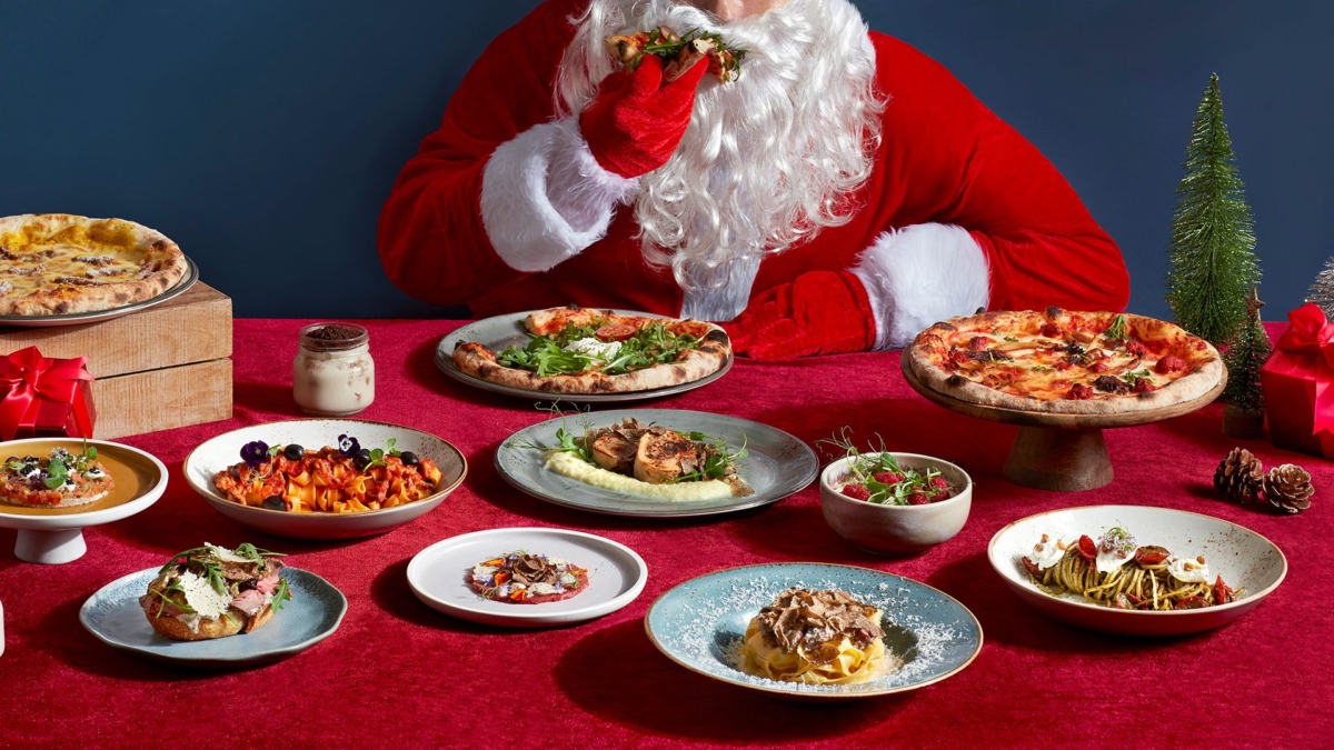 Christmas buffet at il Cielo