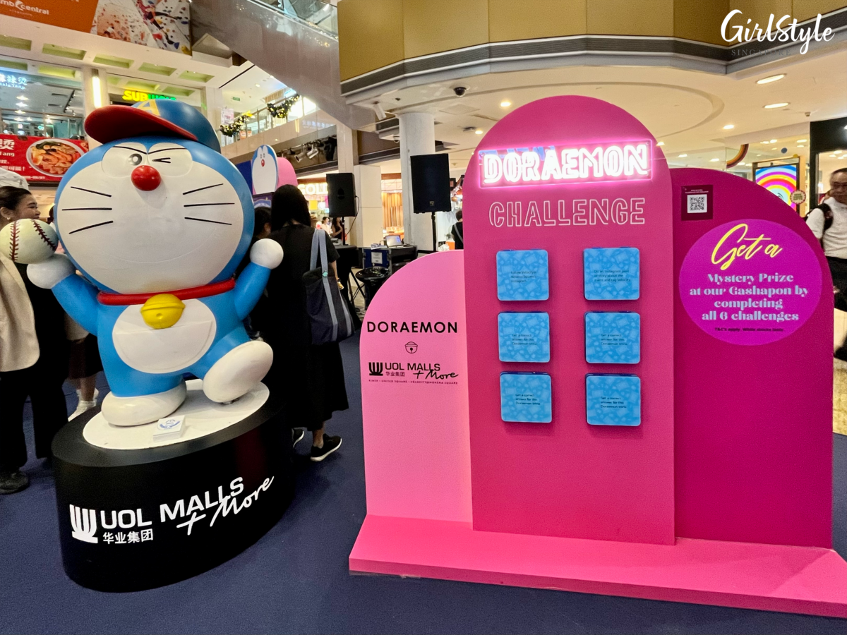 Doraemon pop-up at Velocity@Novena Square