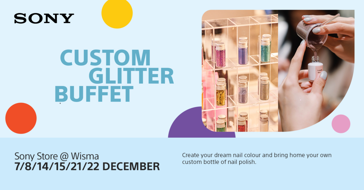 Custom Glitter Buffet