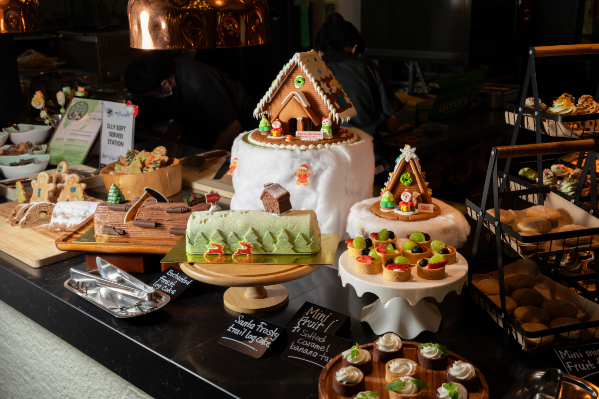 Christmas buffet at Chara Brasserie
