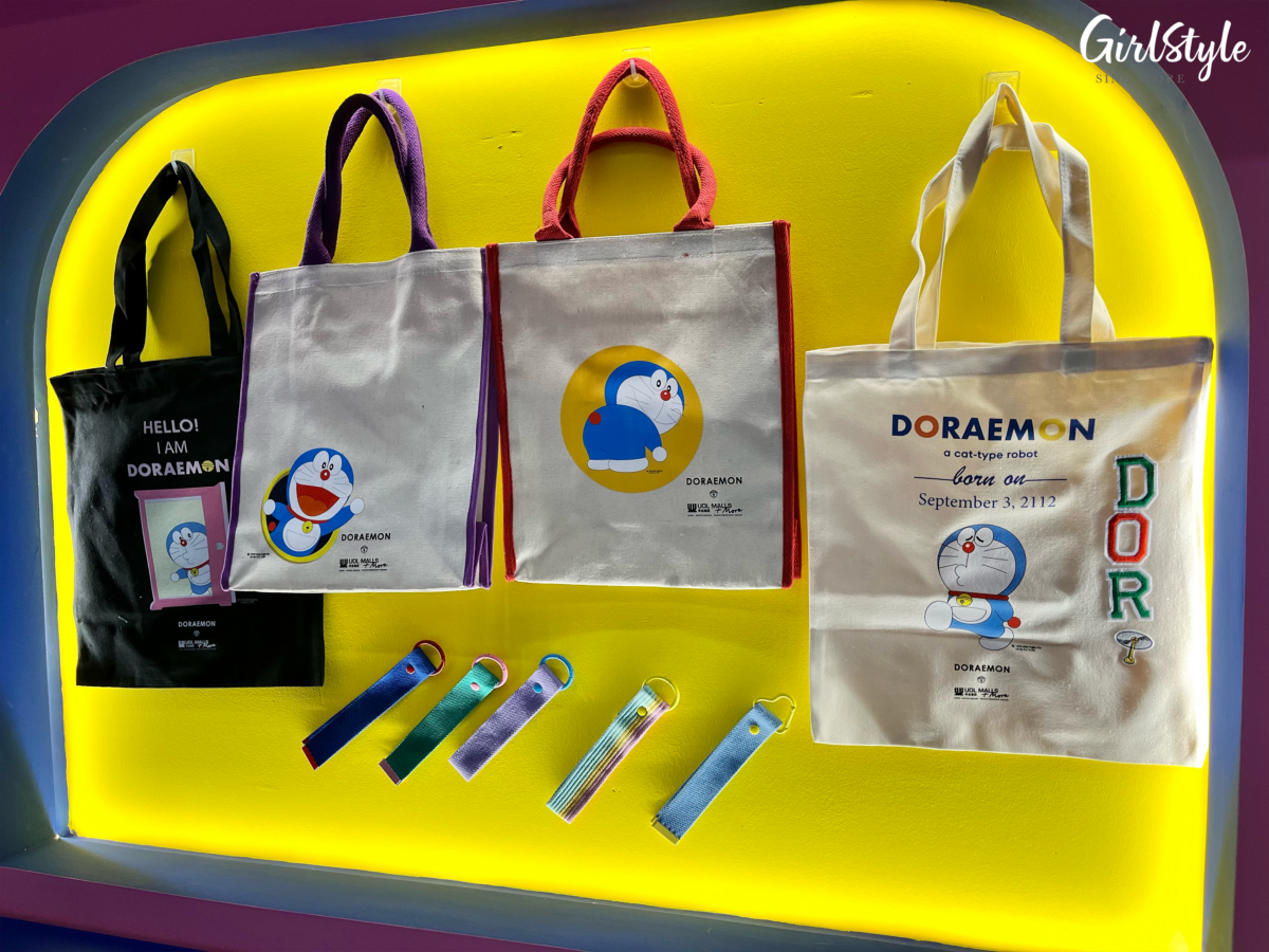 Personalised Doraemon Bags and Bag Tags