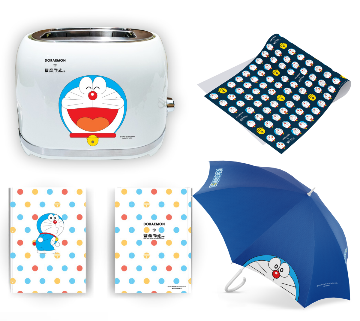 Exclusive Doraemon Premiums