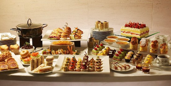 Christmas afternoon tea buffet at L'Espresso