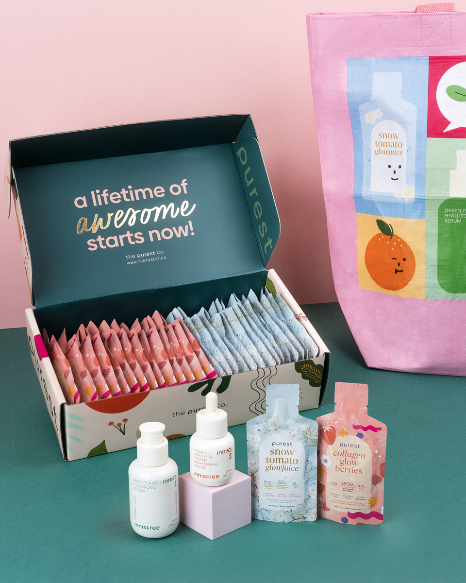 INNISFREE x The Purest Co Brightening & Hydrating Set