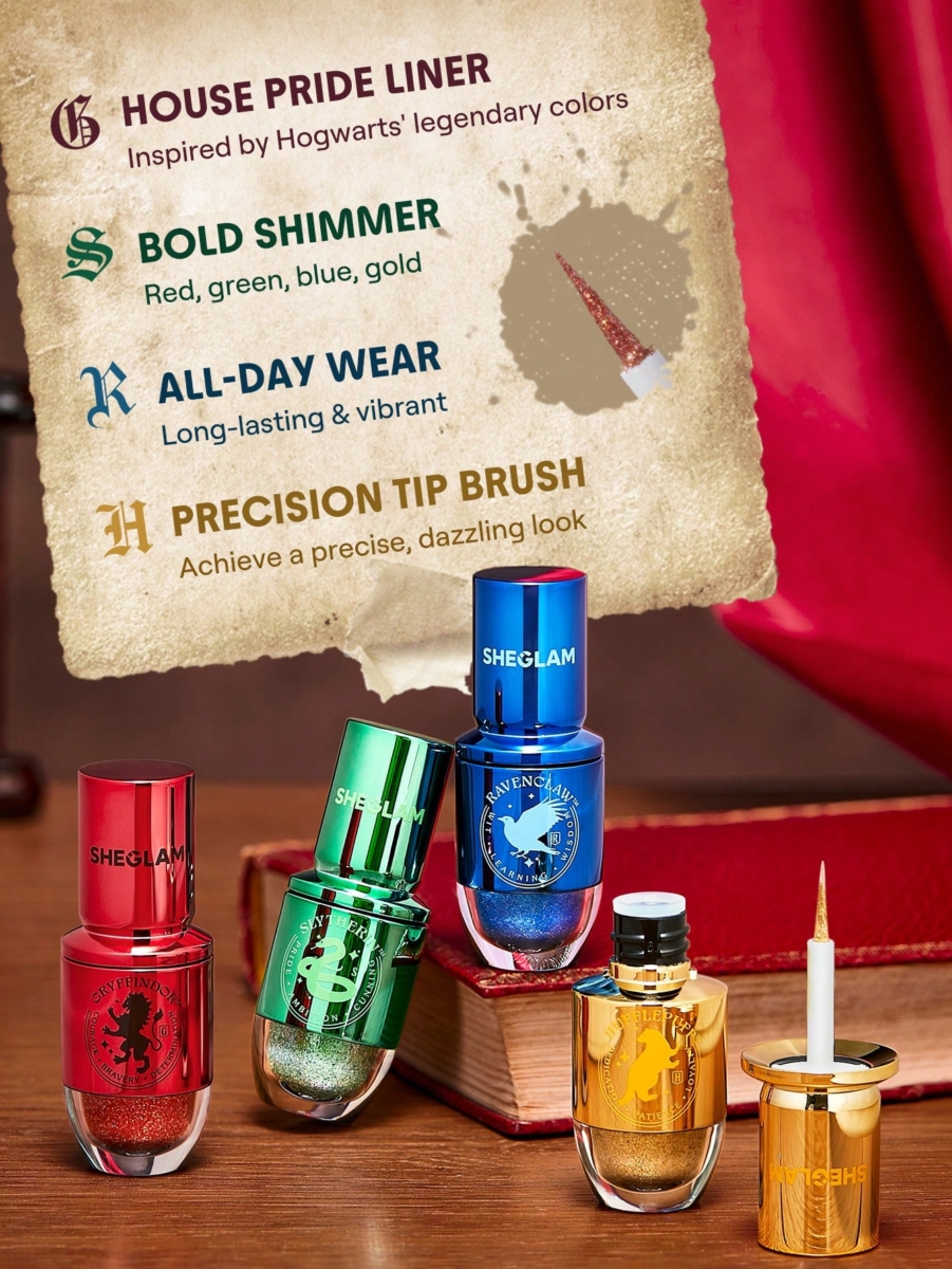 Hogwarts Glitter Liner Set