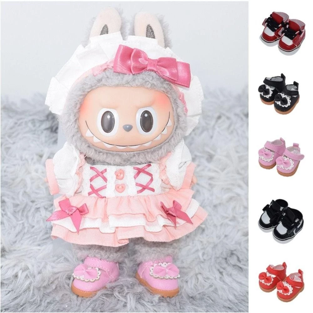 Miniature shoes for Labubu dolls