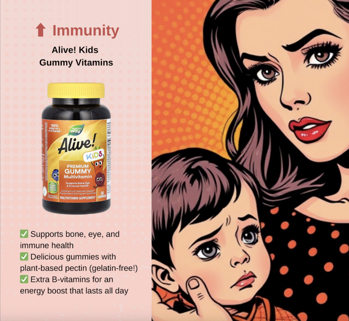 Nature’s Way Alive! Kids Premium Gummy Multivitamins