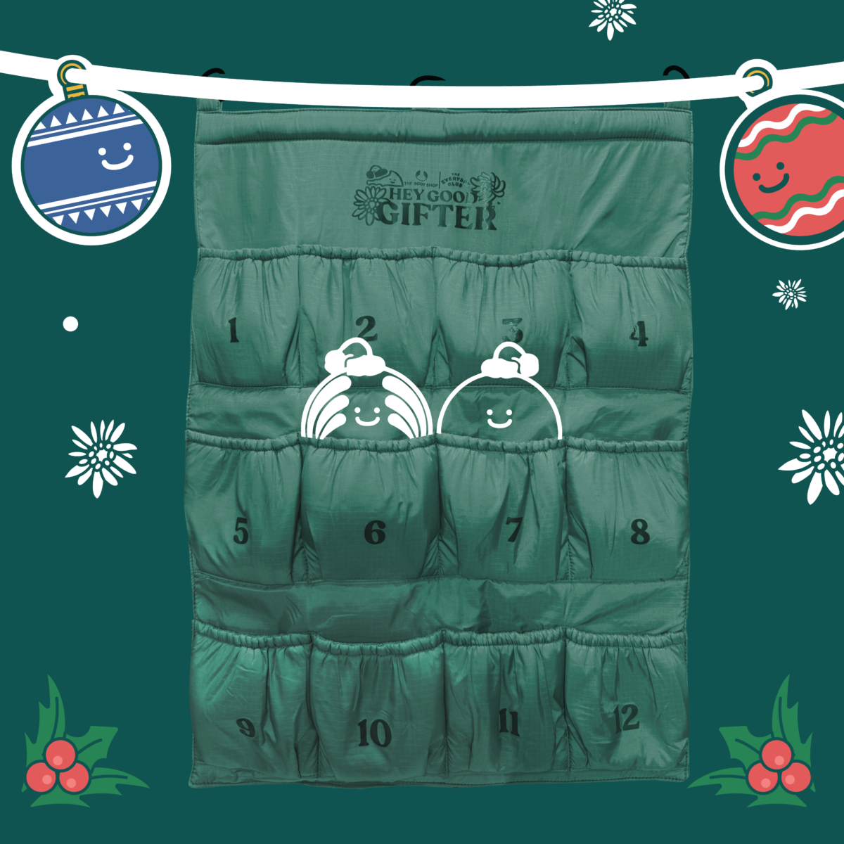 The Body Shop x The Everyday Club Good Gifter Beauty Advent Calendar