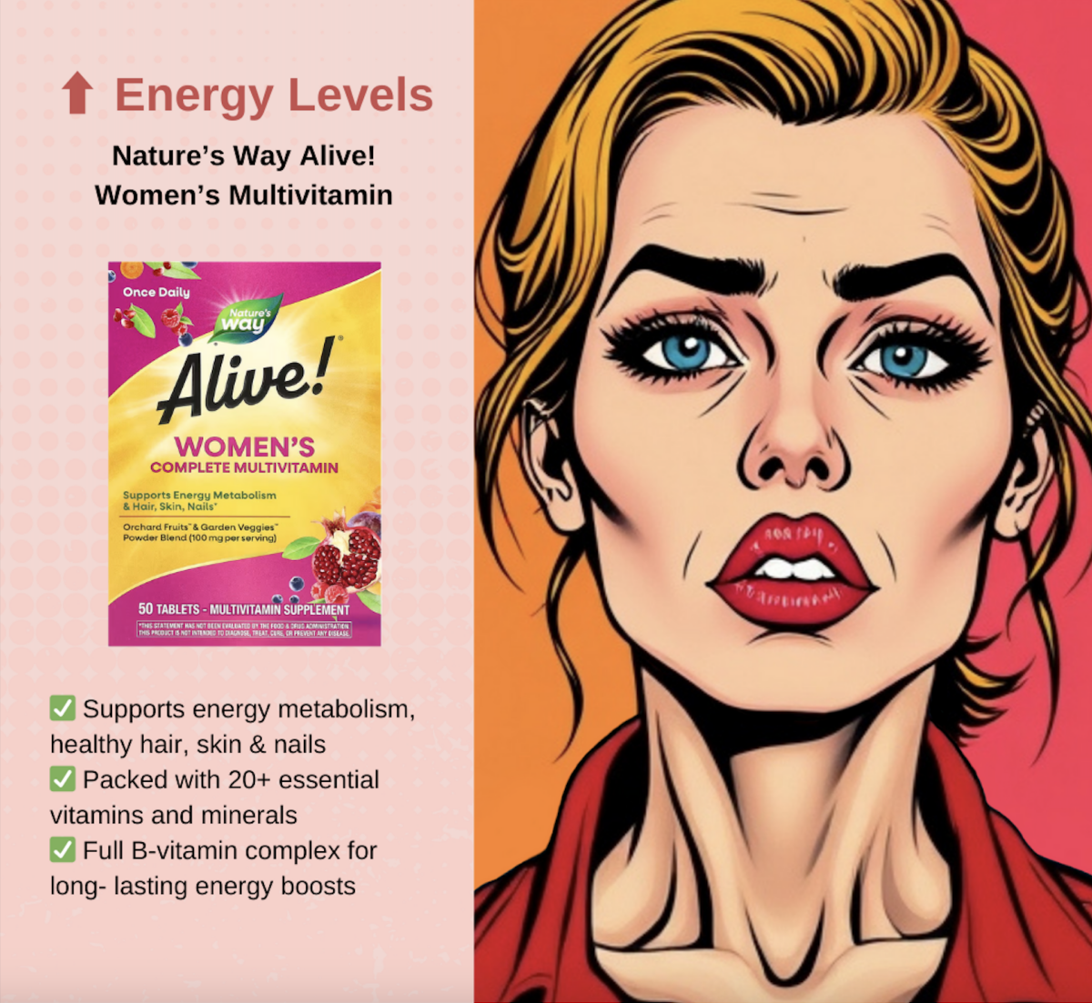 Nature’s Way Alive! Women’s Complete Multivitamin