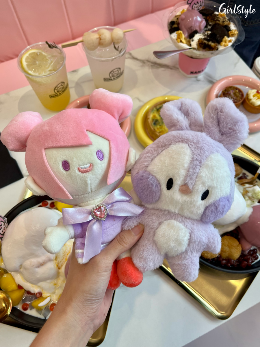 Free Nana & Friends Cafe character plushies