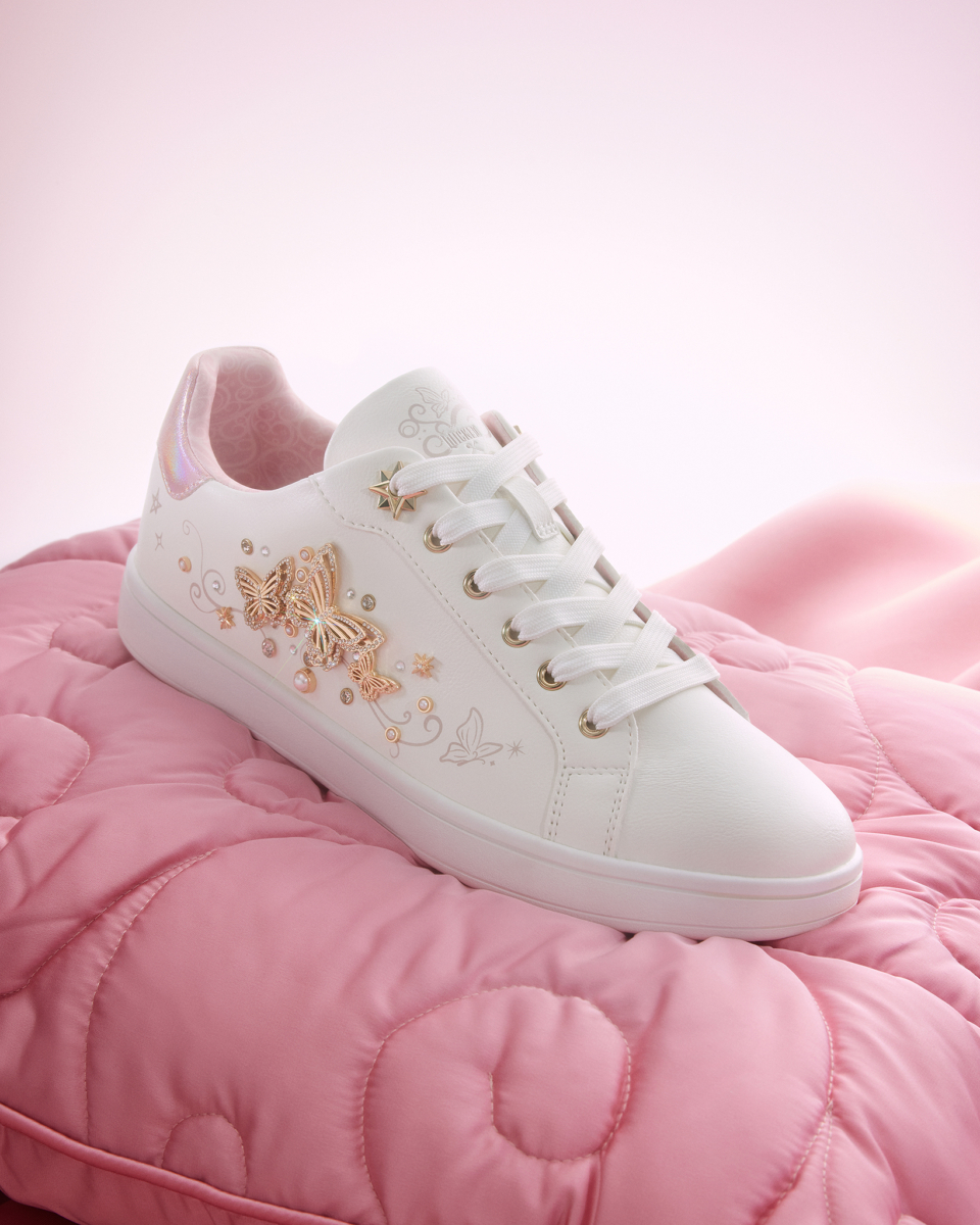 SoPopular Women Low Top Sneaker – Pink