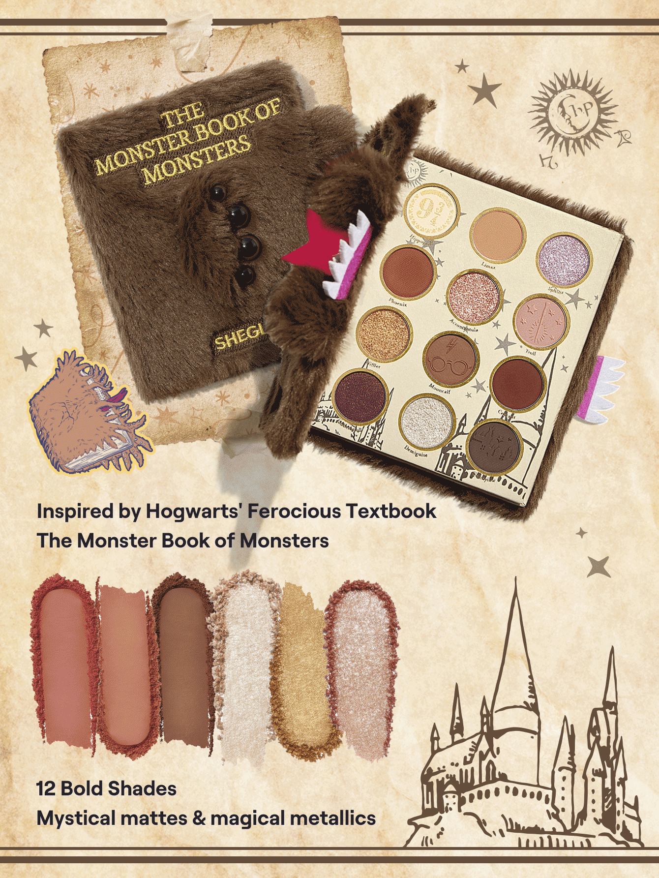 SHEGLAM x Harry Potter's New Beauty Drop: Monster Palettes