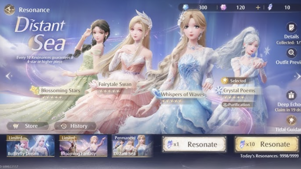 Infinity Nikki fashion gacha