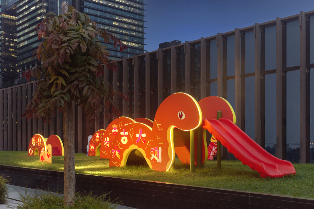 蛇prise CNY Art Installation at Singapore Chinese Cultural Centre