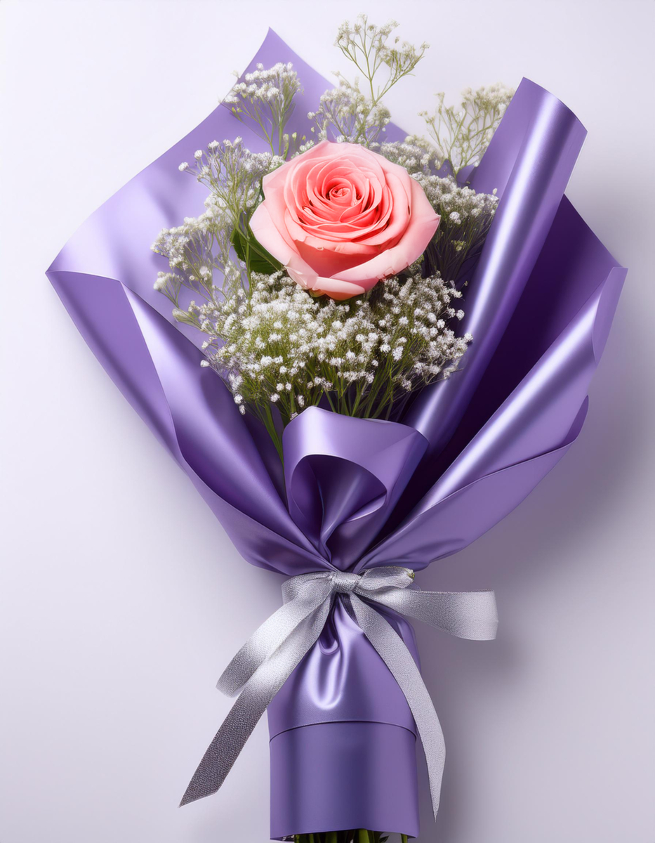 Complimentary flower bouquet