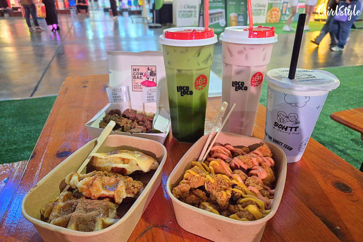 Street food and beverages at ARTBOX EVERYDAY