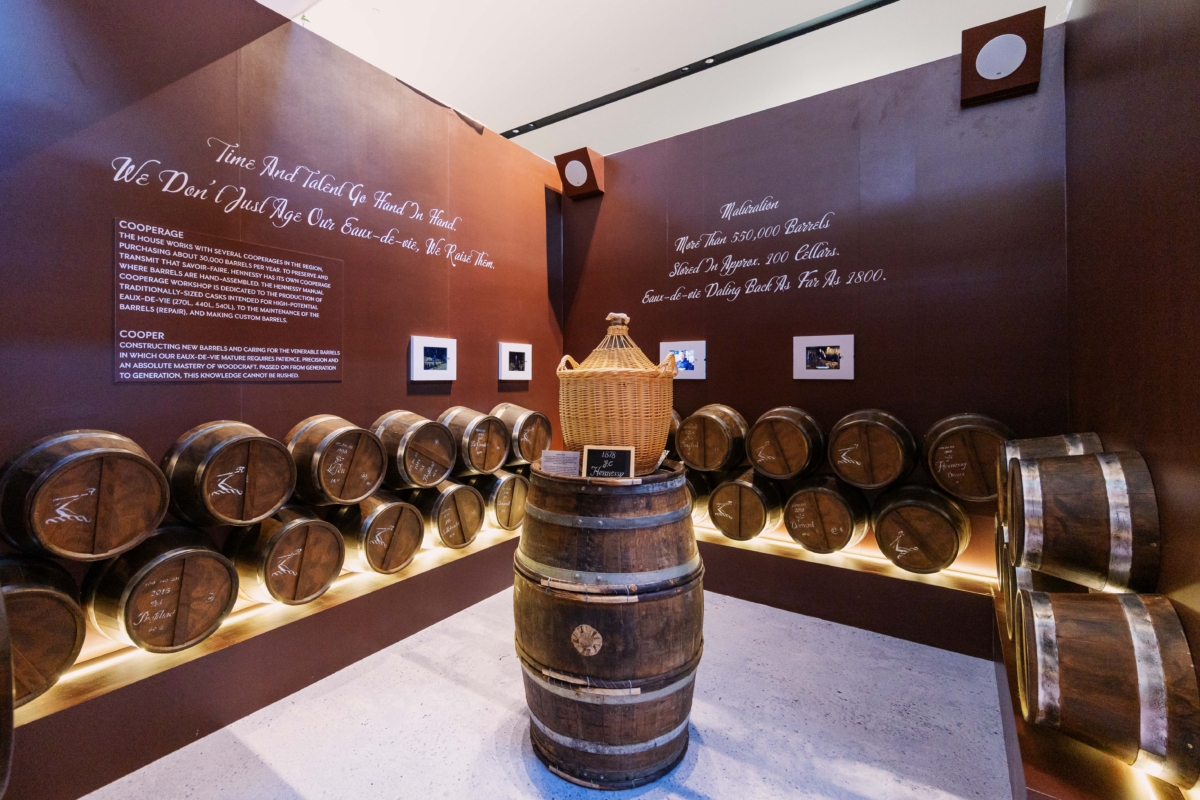 Crafted, by Hennessy exhibition
