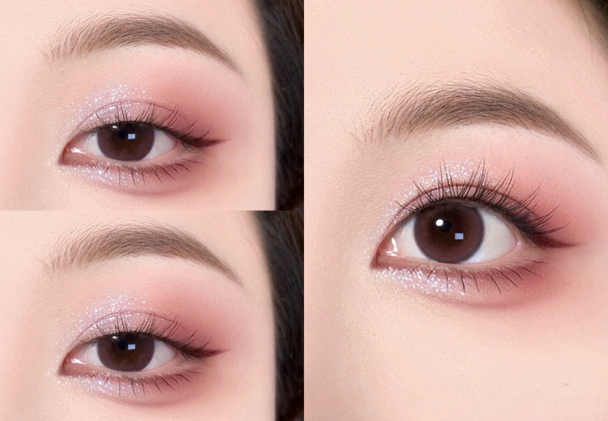 Rosy Glow look