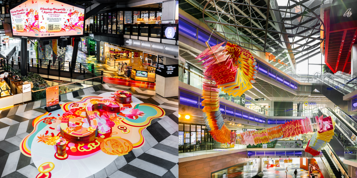 Fortune Snake Installation at Funan