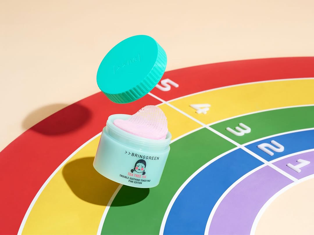 Tea Tree Cica Trouble Soothing Toner Pad Squid Game Edition 