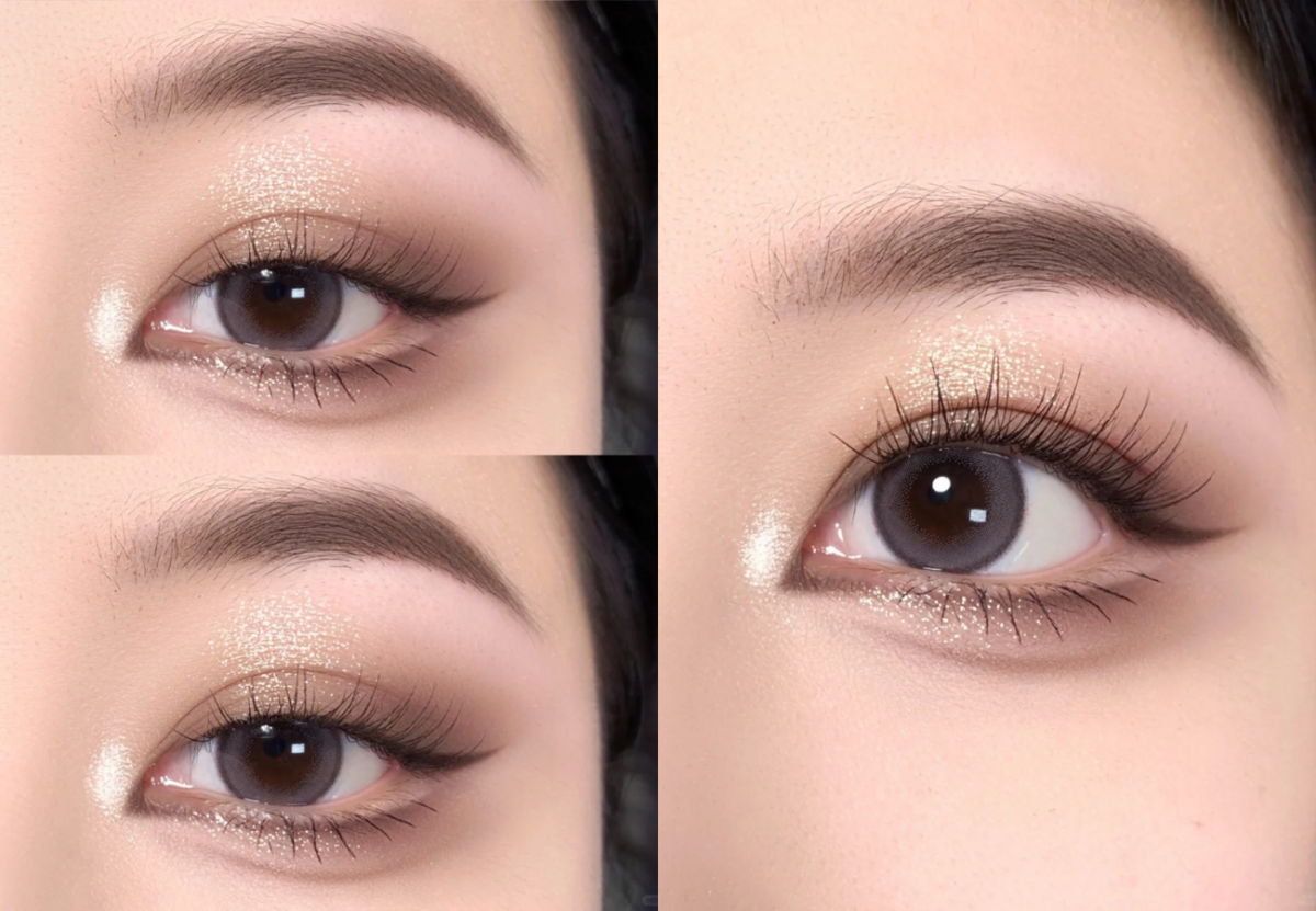 Champagne Sparkle look