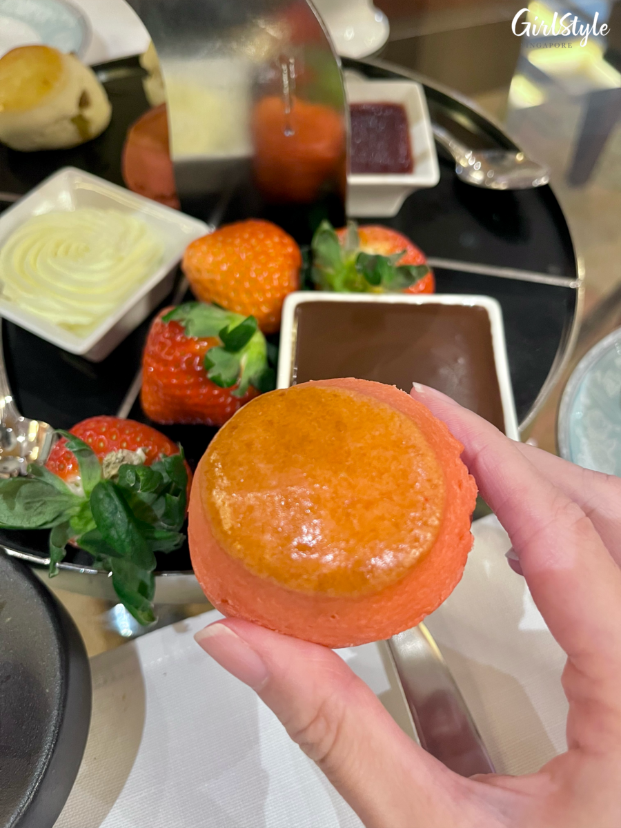 Homemade Strawberry Scone