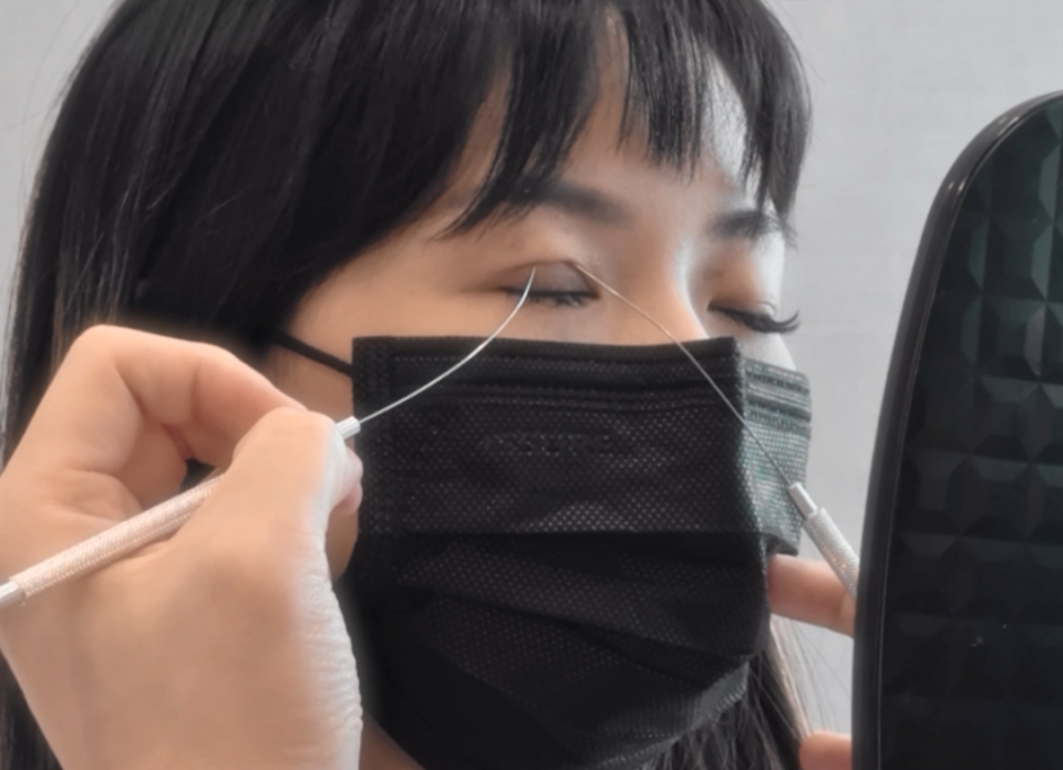 Correcting ptosis tends to also reduce strain on your forehead muscles