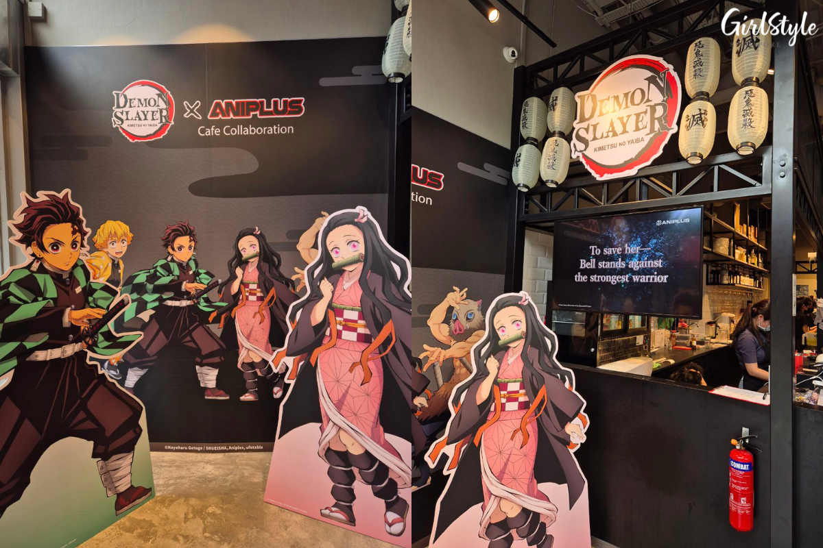 Demon Slayer x ANIPLUS Café