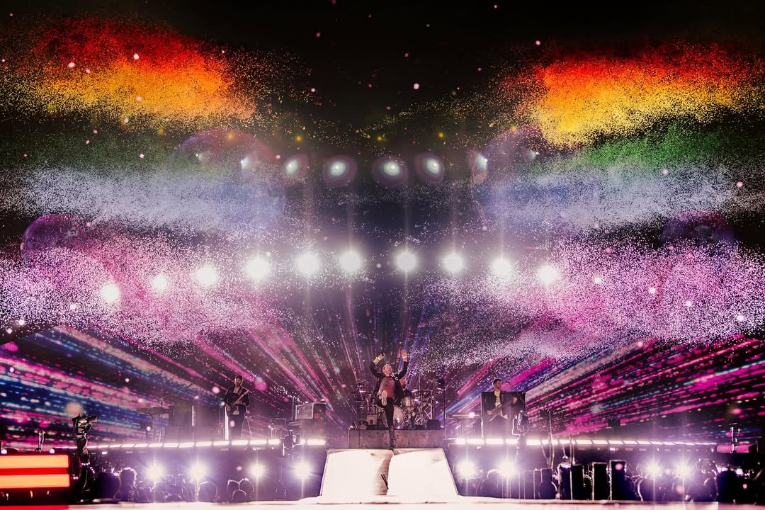 Coldplay's 6th and final show in Singapore on 31 January 2024