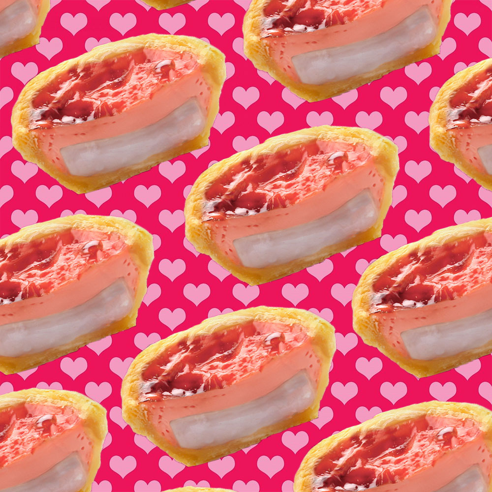 Lychee Mochi Egg Tart