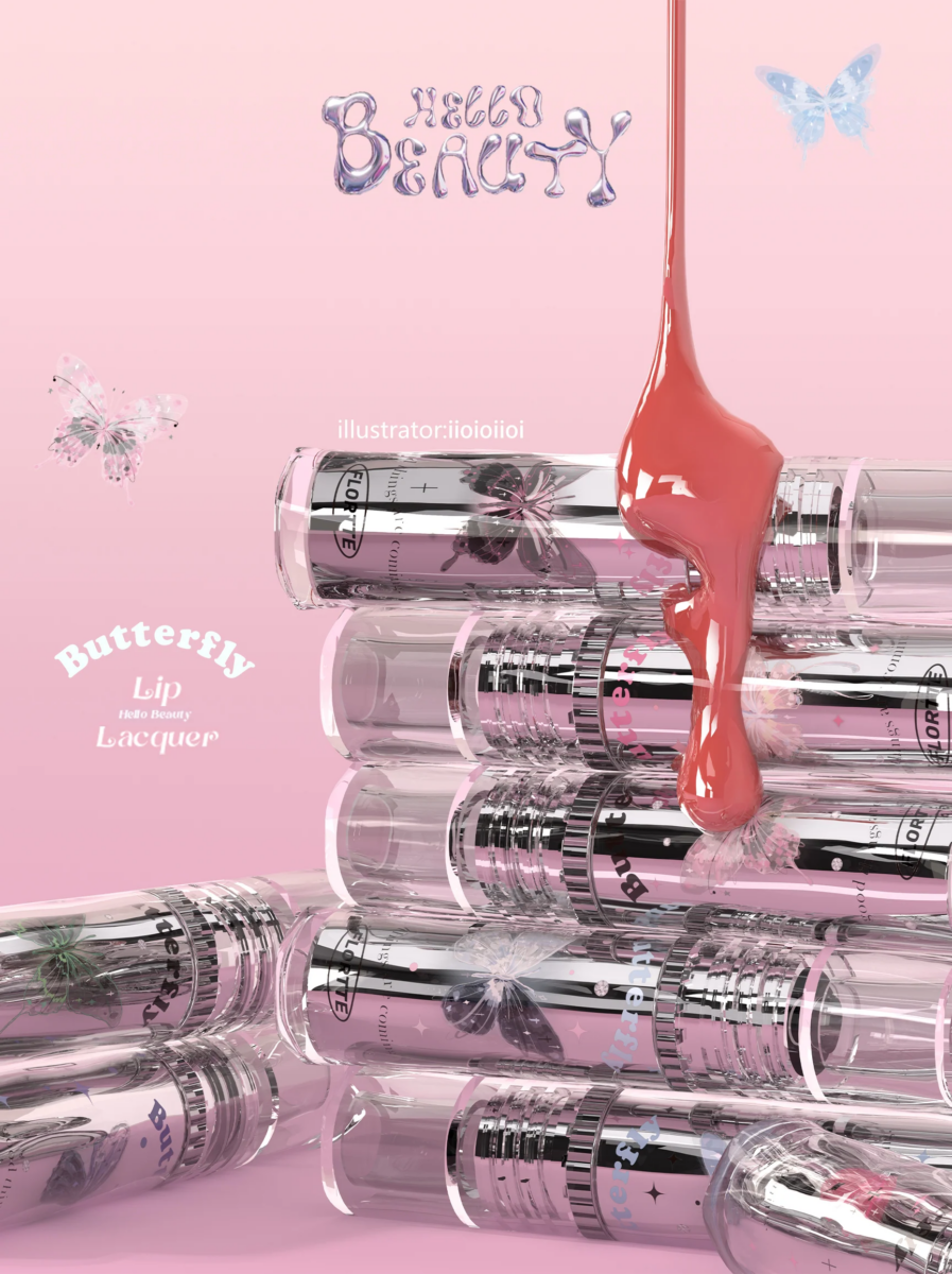Flortte Butterfly Lip Lacquer