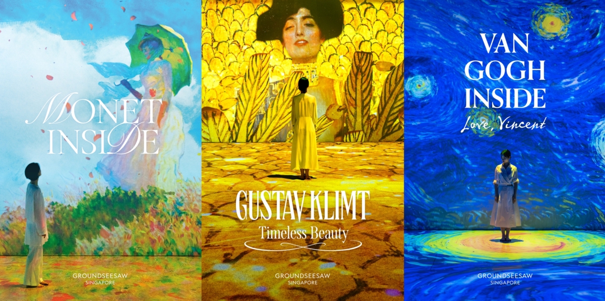 GROUNDSEESAW’s Van Gogh and Klimt-themed immersive exhibitions