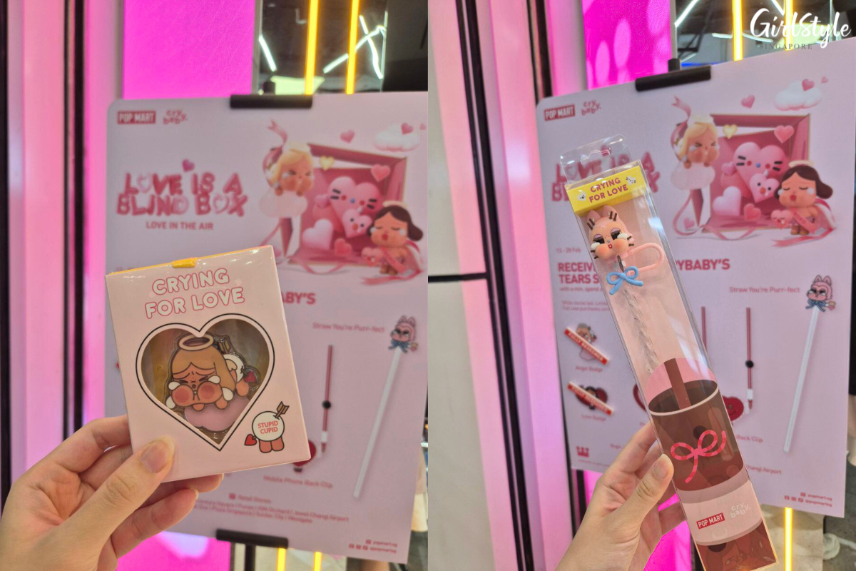 Angel Badge & Straw You're Purrfect free gifts