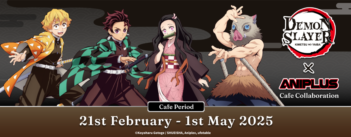 Demon Slayer X ANIPLUS Collaboration Cafe